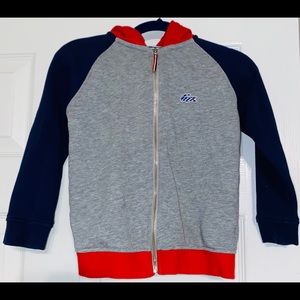 Lacoste Boys Hooded Sweatshirt with zipper